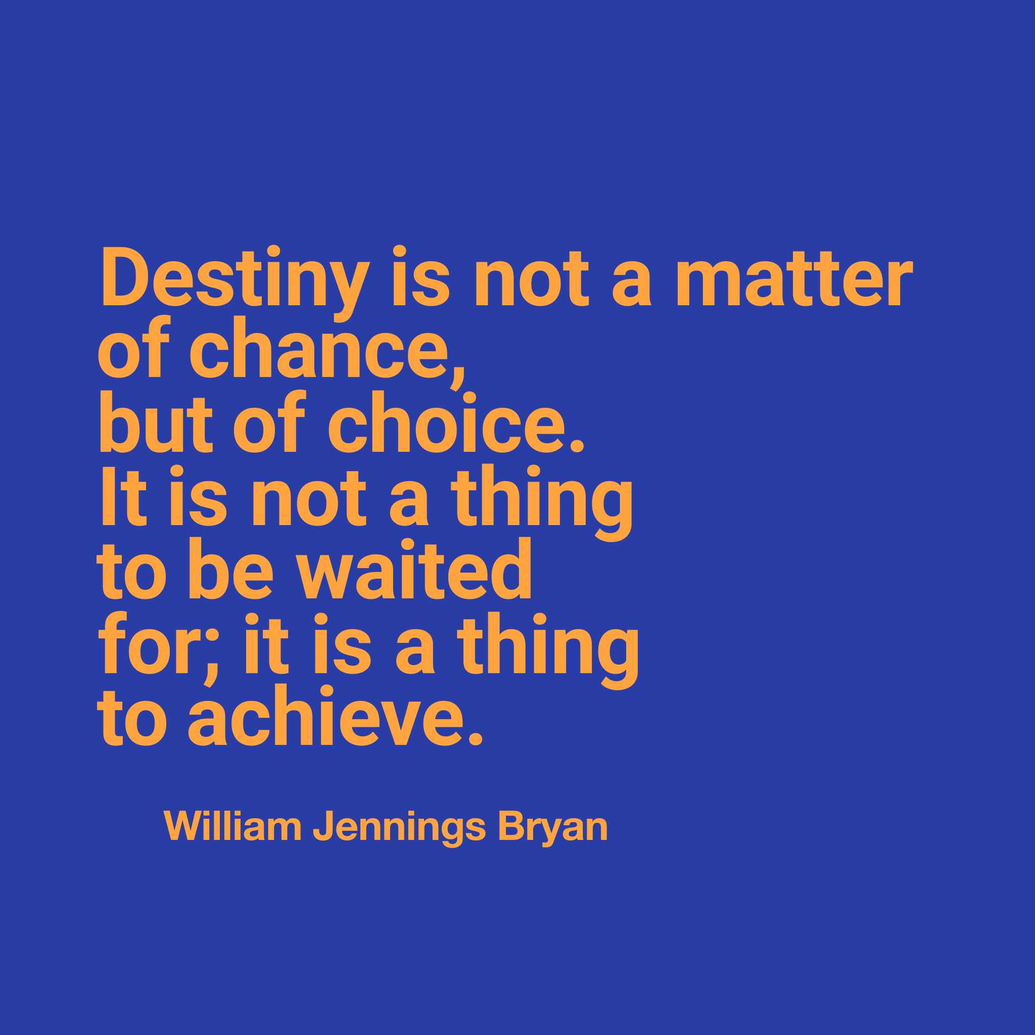 Destiny is a Choice. - The Entheos Initiative